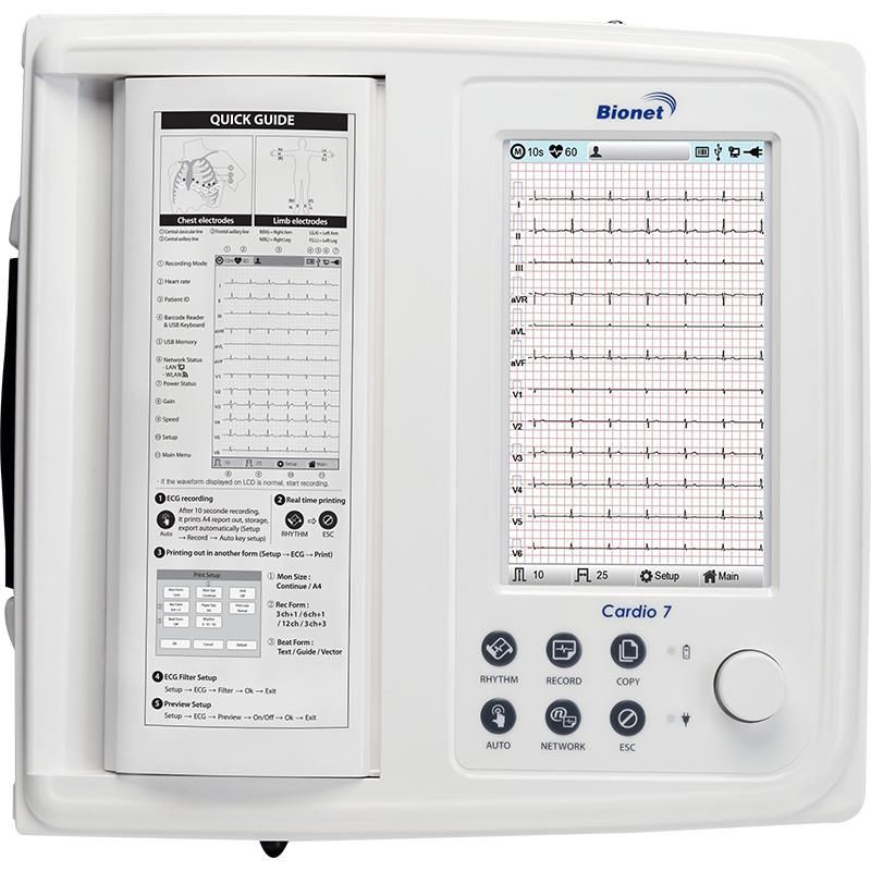 دستگاه نوار قلب Bionet بایونت 12 کاناله مدل Cardio7