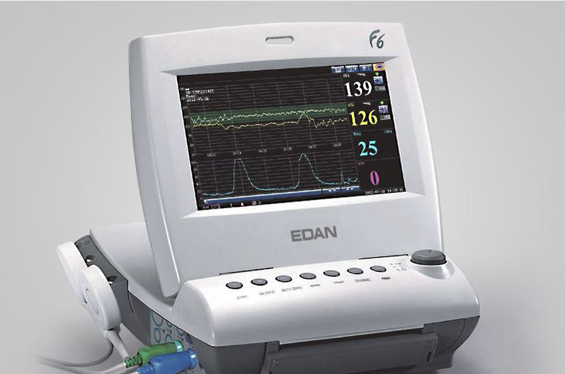 دستگاه فتال مانیتورینگ (NST) دوقلو EDAN مدل دو قلو F9 | می مد