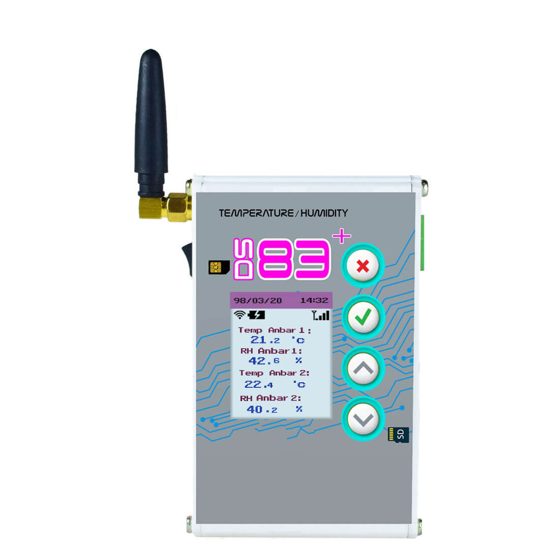 دیتالاگر آزمایشگاهی مدل DS83پلاس