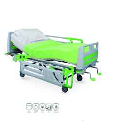 تخت بیمار مکانیکی 3 شکن پیاوار مدل مکانیکی 25000MC1 | می مد