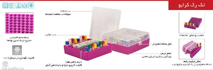 تک رک کرایو آزمایشگاهی PIP | می مد