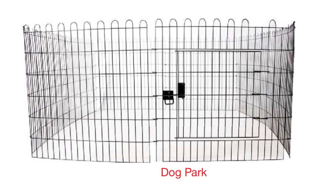 پارک مخصوص سگ مدل درب دار