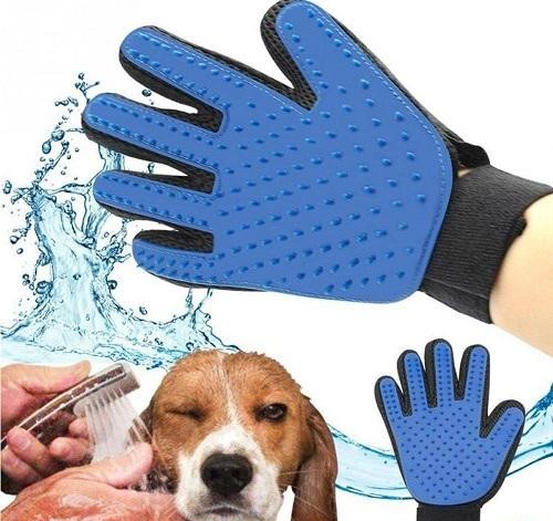 دستکش جمع کننده پرز حیوانات