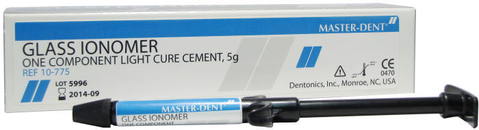 گلاس آينومر لايت کيور (نوری) تک واحدی دندانپزشکی G
