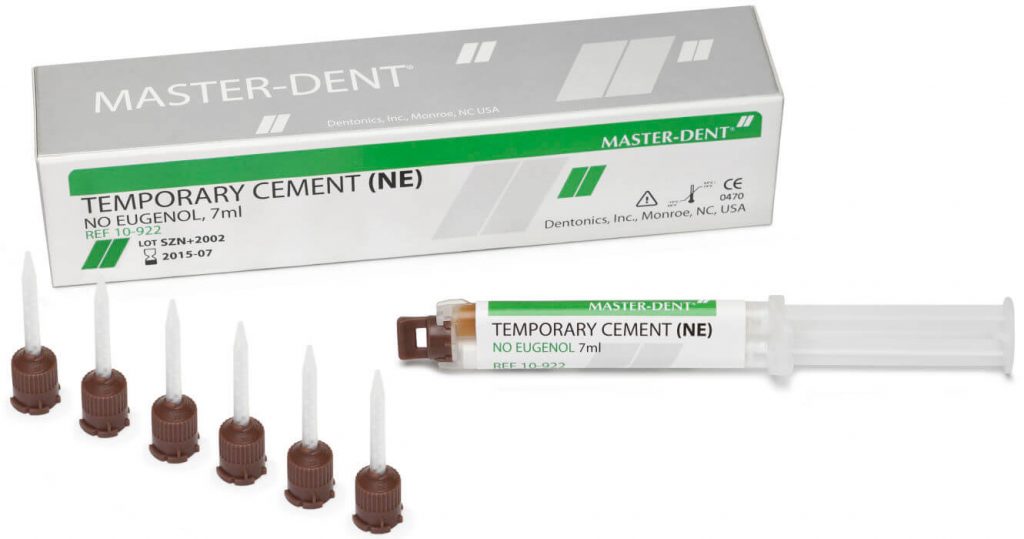 پانسمان موقت فاقد اژنول دندانپزشکی Temporary Cement | می مد