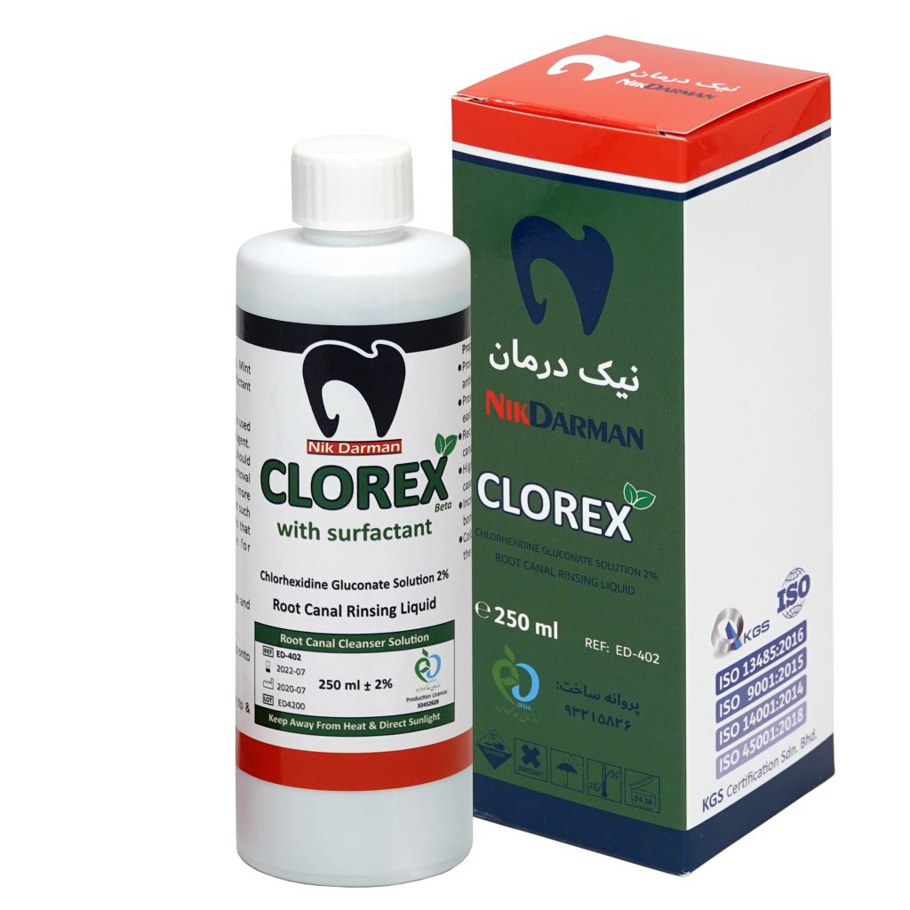 کلرکس 2درصد دندانپزشکی ( CLOREX )