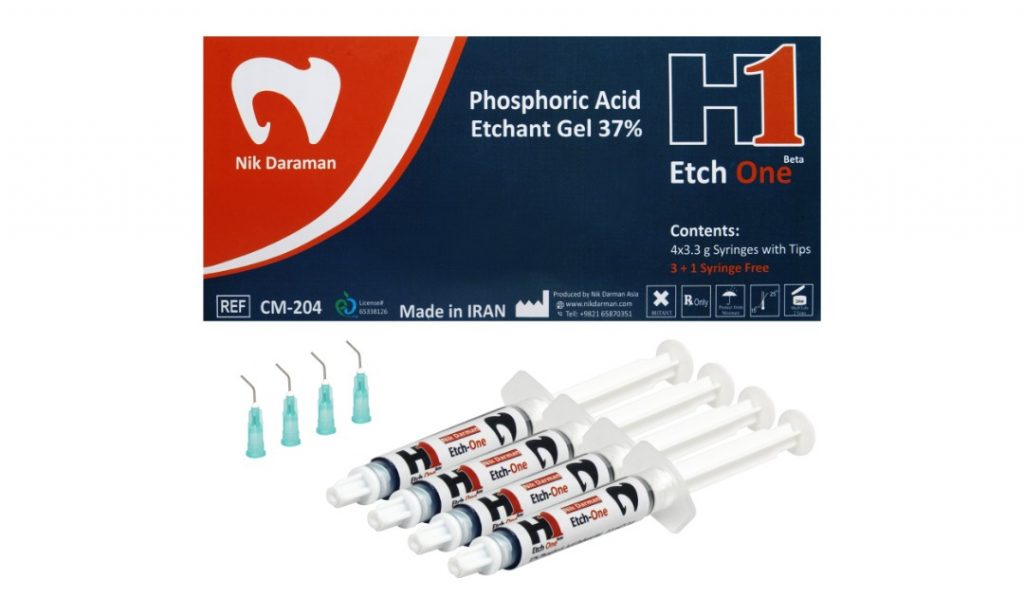 کیت ژل اسید اچ 37 درصد H1 Etchant Gel Kit