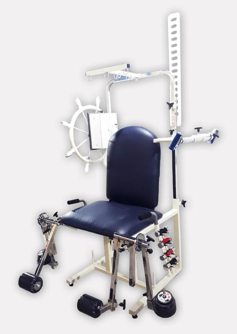 صندلی فیزیوتراپی چند منظوره مدل مینی کلینیک کامل