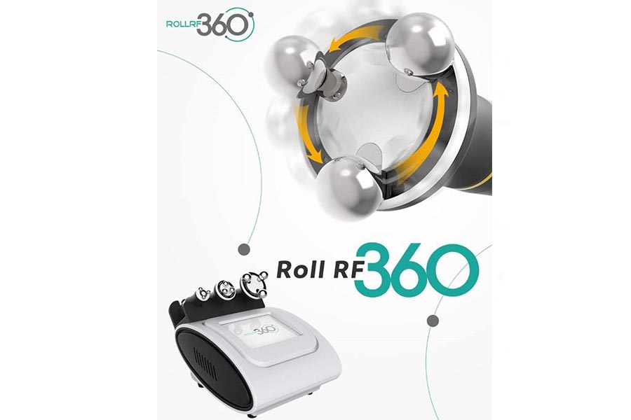 دستگاه غلتکی RF اراف رولر 360 درجه