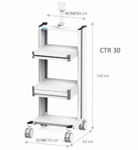 ترالی آندوسکوپی مدل CTR30