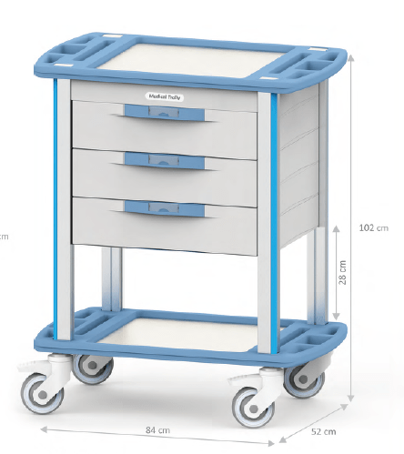 ترالی بیمارستانی EMG602